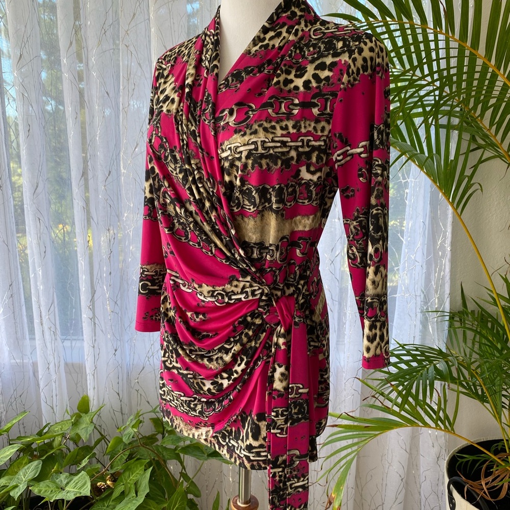 Women’s Wrap Top 3/4 Sleeve Top